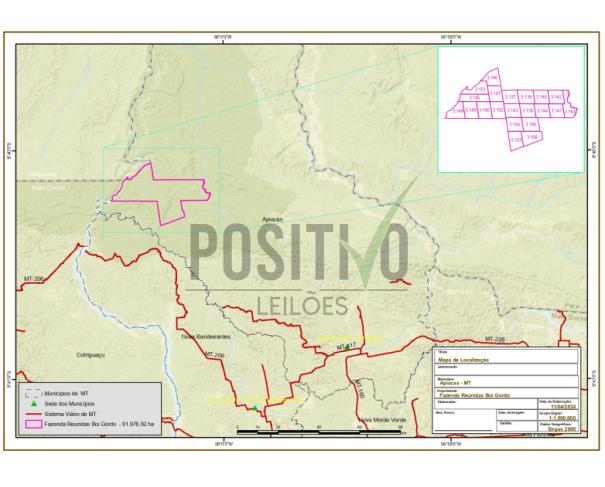 Foto de Lote 01 - Fazenda Apiacás/MT com a área de 59.939ha